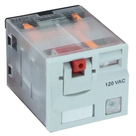 Dwyer Instruments DPDT ice cube relays, 15 amp rating, 24 VAC 50/60 Hz, coil resistance 180 782XBXM4L-24A